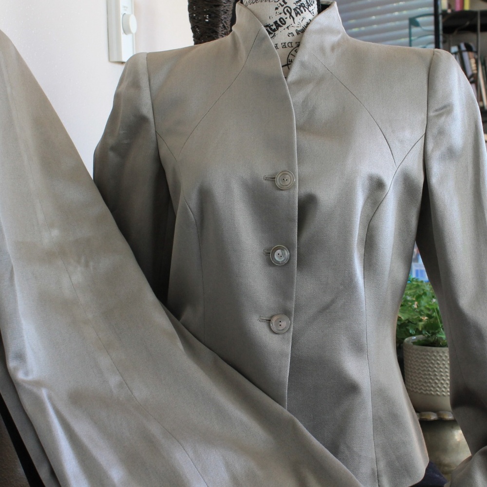 Giorgio Armani Silk Trouser Suit